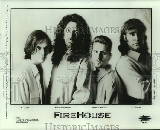 1995 The Firehouse music group poses for a promotional photo
