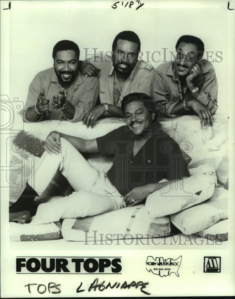 1987 Musical Artists The Four Tops - Historic Images