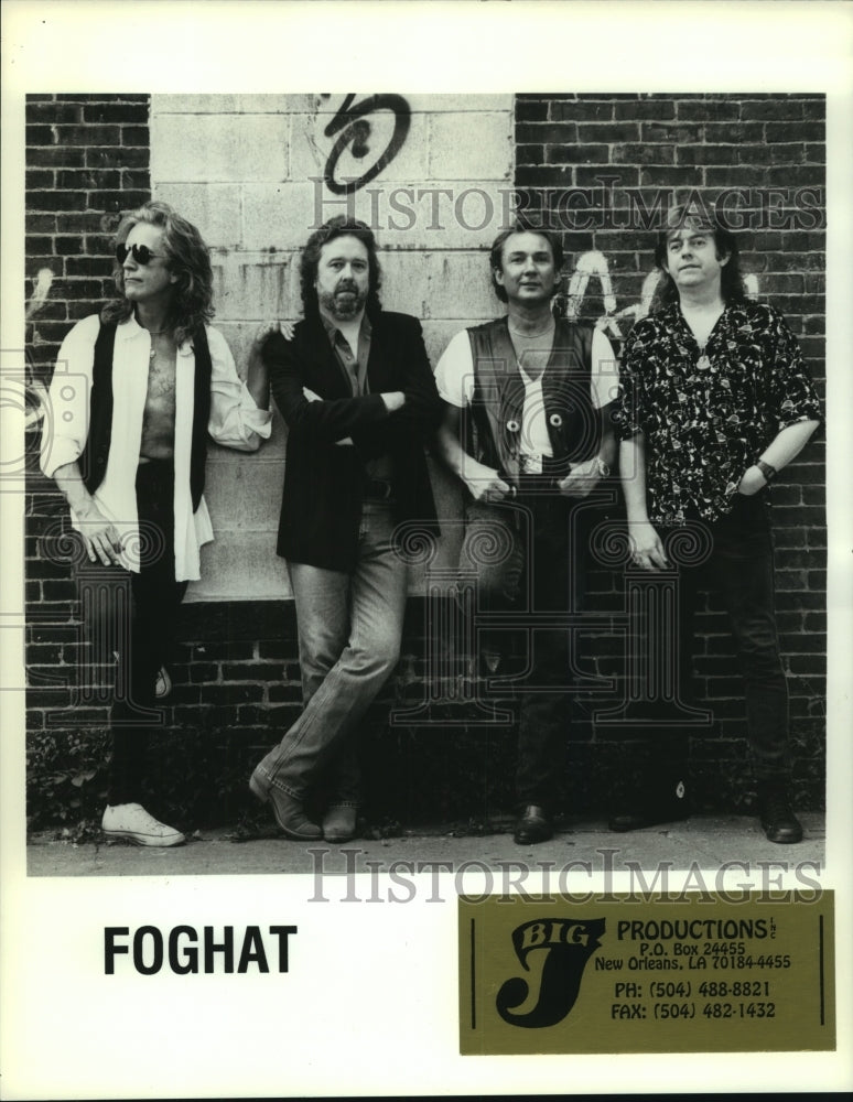 1995 Press Photo Foghat Band - nop29248-Historic Images