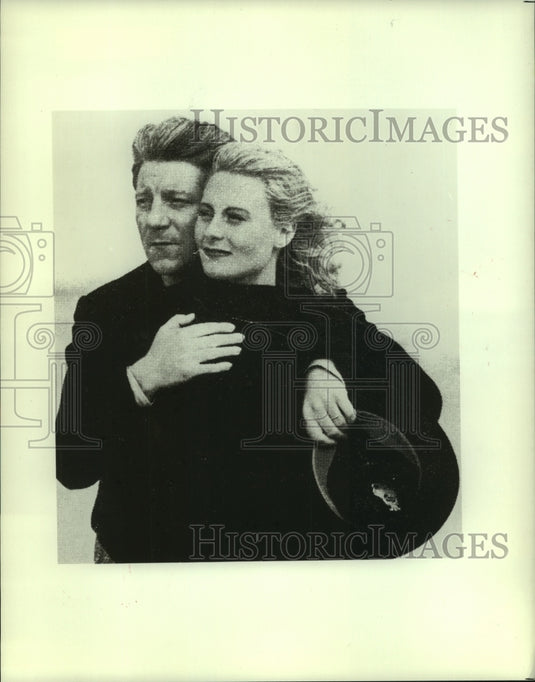 1984 Press Photo Actors Jean Gabin, Michele Morgan in "Remorques" - nop29257 - Historic Images
