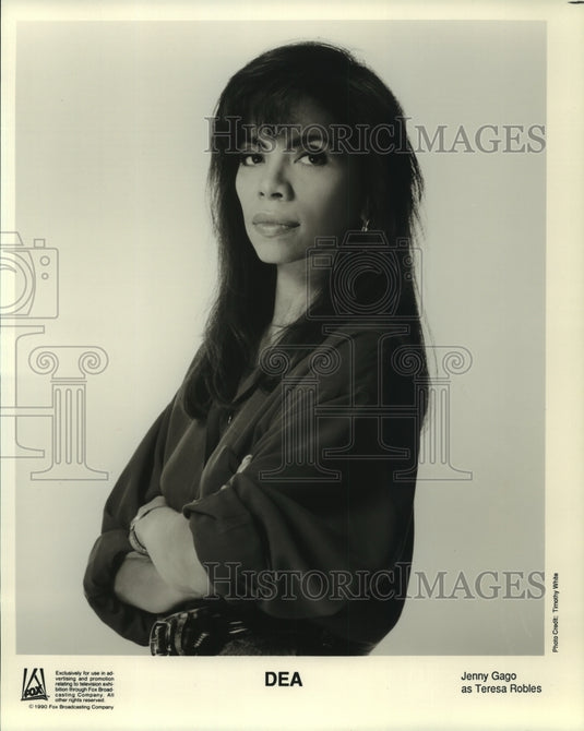 1991 Press Photo Jenny Gago as Teresa Robles in Dea - nop29263 - Historic Images
