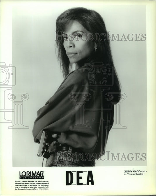 1991 Press Photo Jenny Gago stars as Teresa Robles in Dea - nop29264-Historic Images