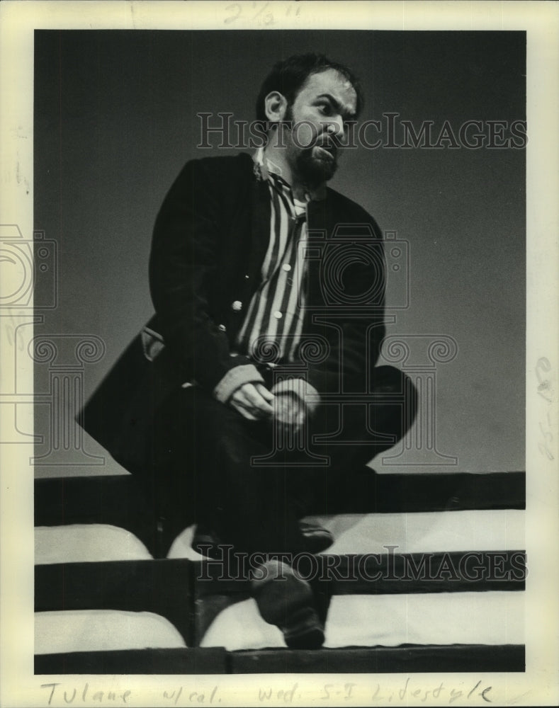 1978 Press Photo Peter Gabb appears in Johann Strauss' "Die Fledermaus" - Historic Images