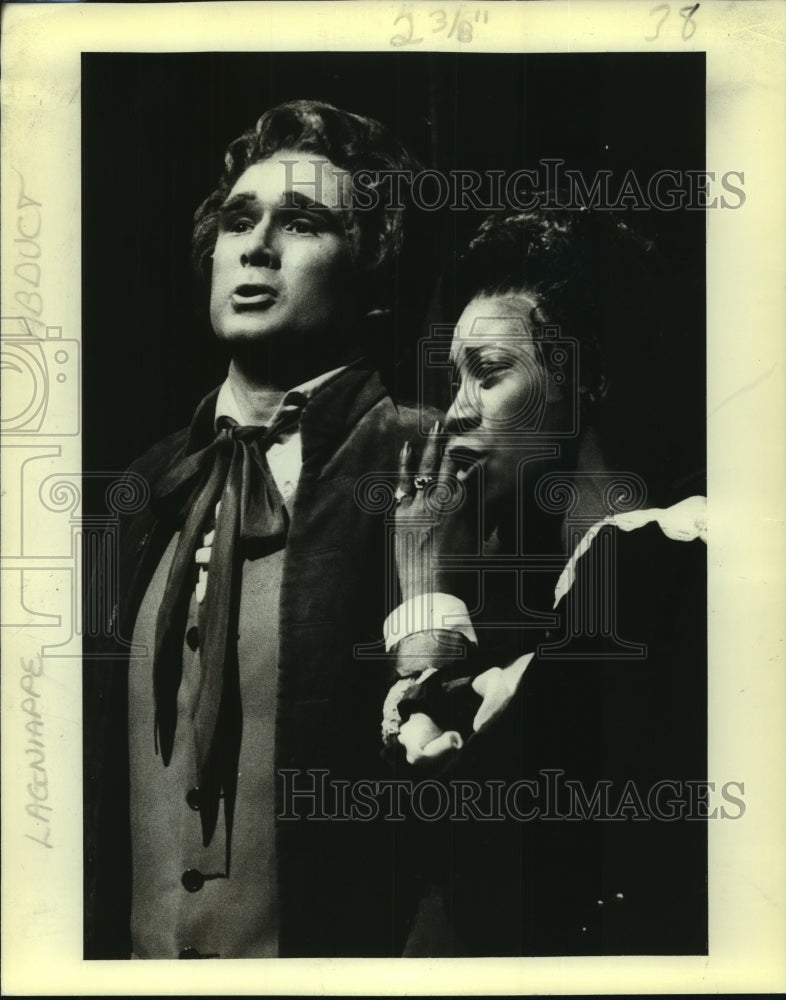 1982 Faye Robinson and John Garrison, &quot;Abduction From The Seraglio&quot; - Historic Images