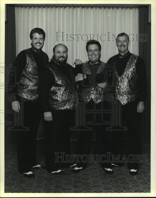 1996 Press Photo Members of the Vocal Group "Jazzmania" - nop29411-Historic Images