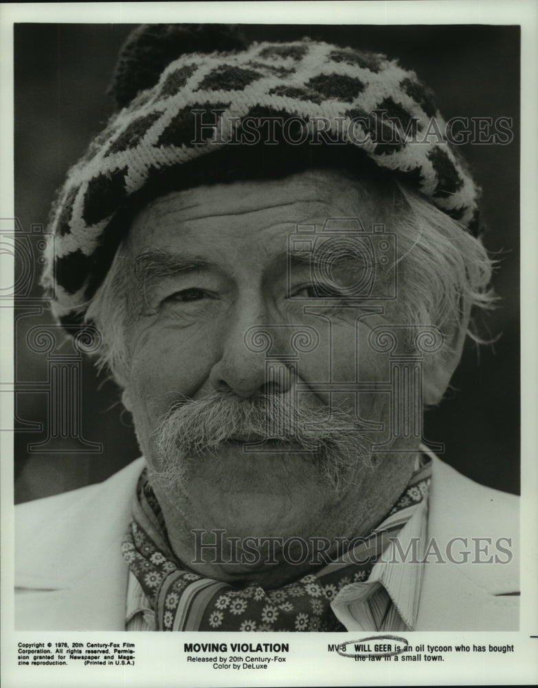 1977 Will Geer, "Moving Violation" - Historic Images