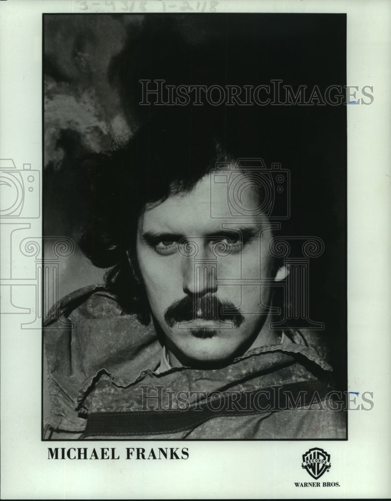 1992 Jazz Singer/Songwriter Michael Franks - Historic Images