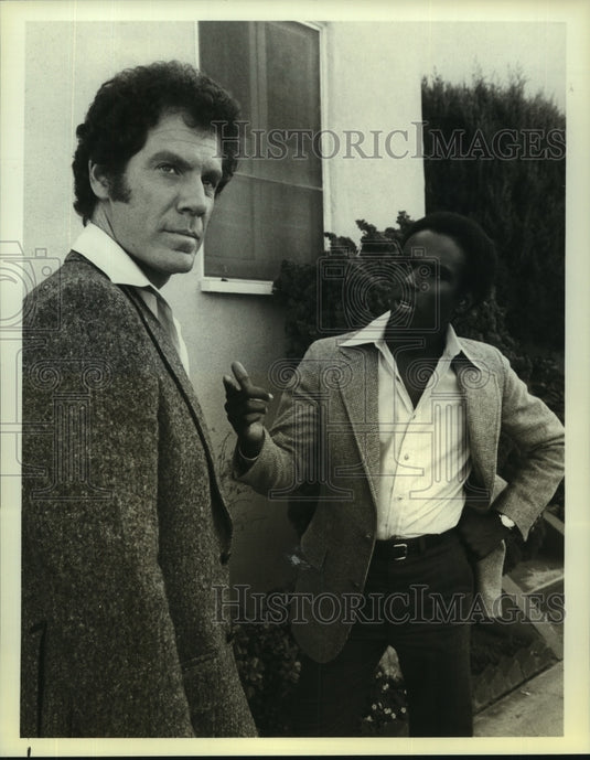 1979 Press Photo Steve Arizzio and Stuart Robinson star in "The Runaways" - Historic Images