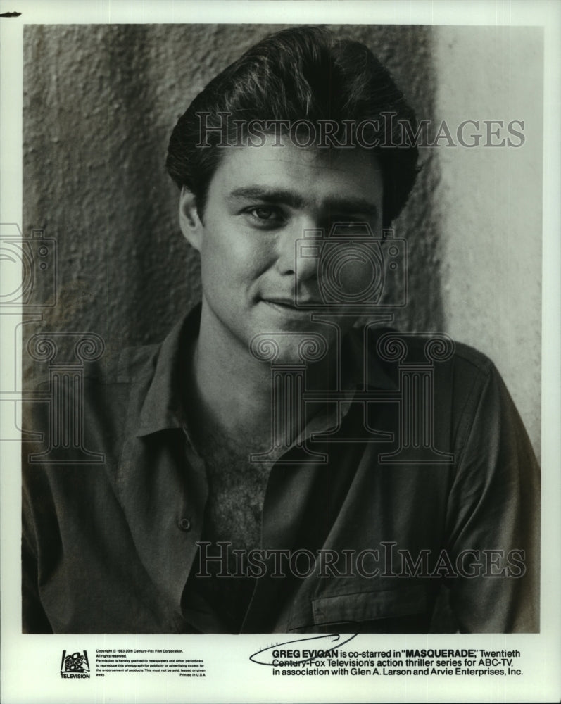 1983 Greg Evigan co-starred in 20th Century Fox&#39;s &quot;Masquerade&quot; - Historic Images