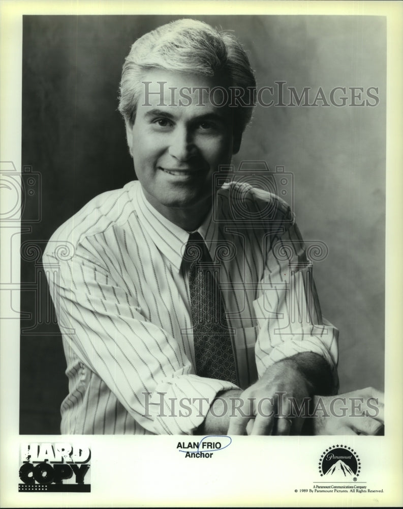 1989 Press Photo Alan Frio, ancho manr - nop29679 - Historic Images