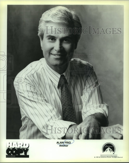 1989 Press Photo Alan Frio, ancho manr - nop29679 - Historic Images