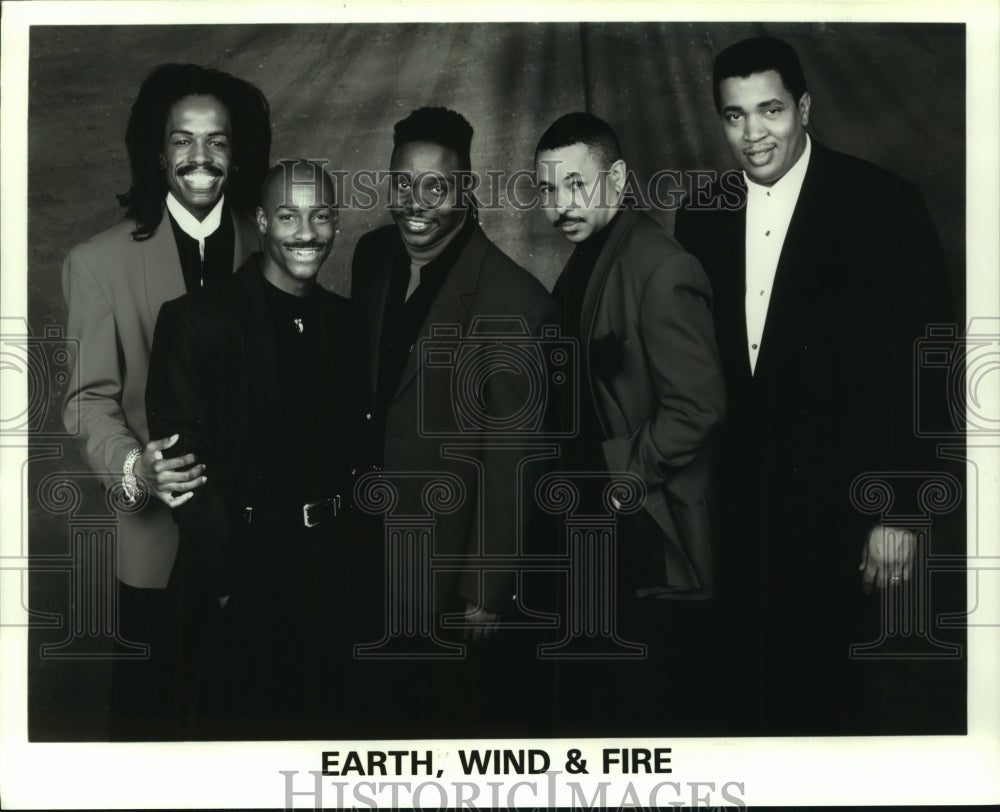 1995 Earth, Wind &amp; Fire members - Historic Images