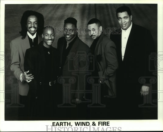 1995 Earth, Wind & Fire members - Historic Images