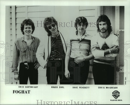 1991 Press Photo Foghat rock band members - nop30012 - Historic Images