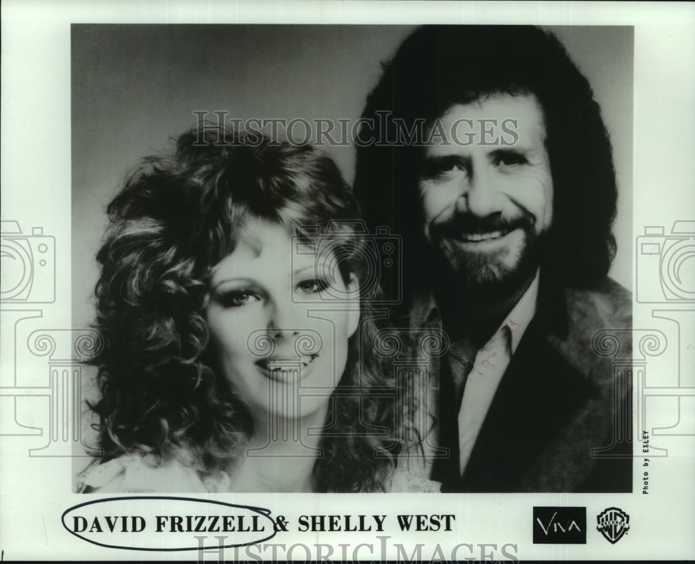 1988 Press Photo David Frizzell and Shelly West, musicians - nop30034 - Historic Images