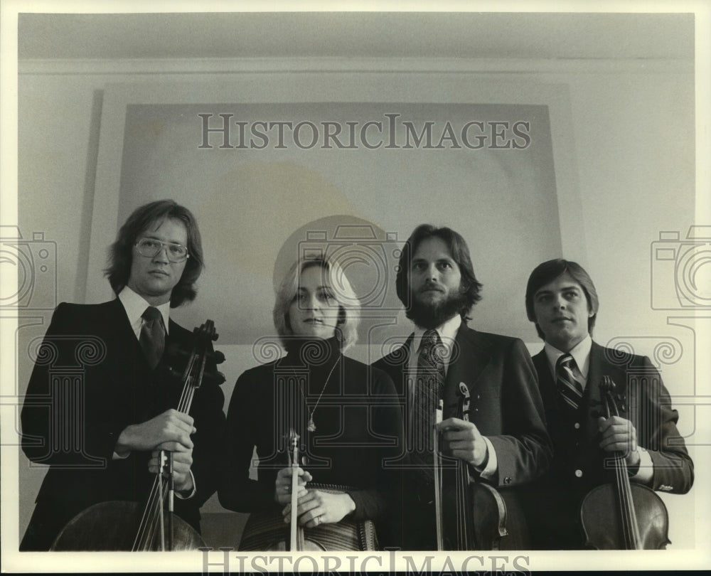 1987 Festival String Quartet consisting of Nirbet, Poullette, Others - Historic Images