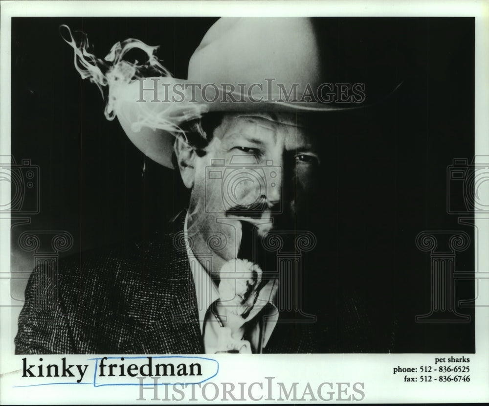 1991 Kinky Friedman - Historic Images