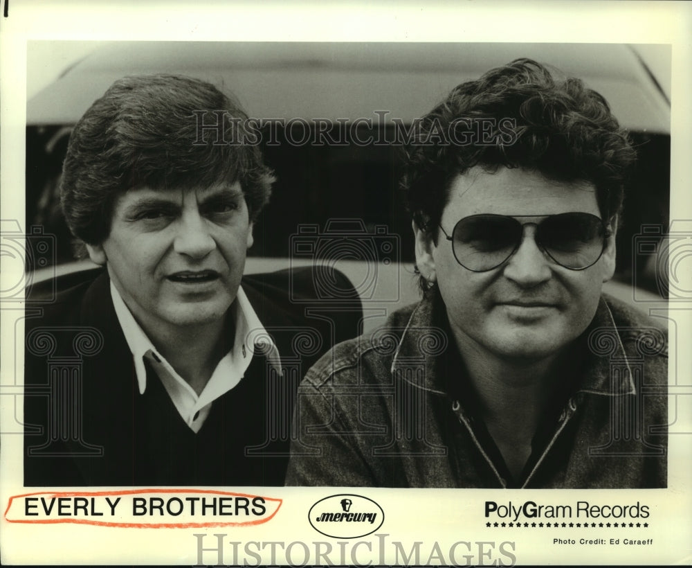 1984 The Everly Brothers, musician - Historic Images