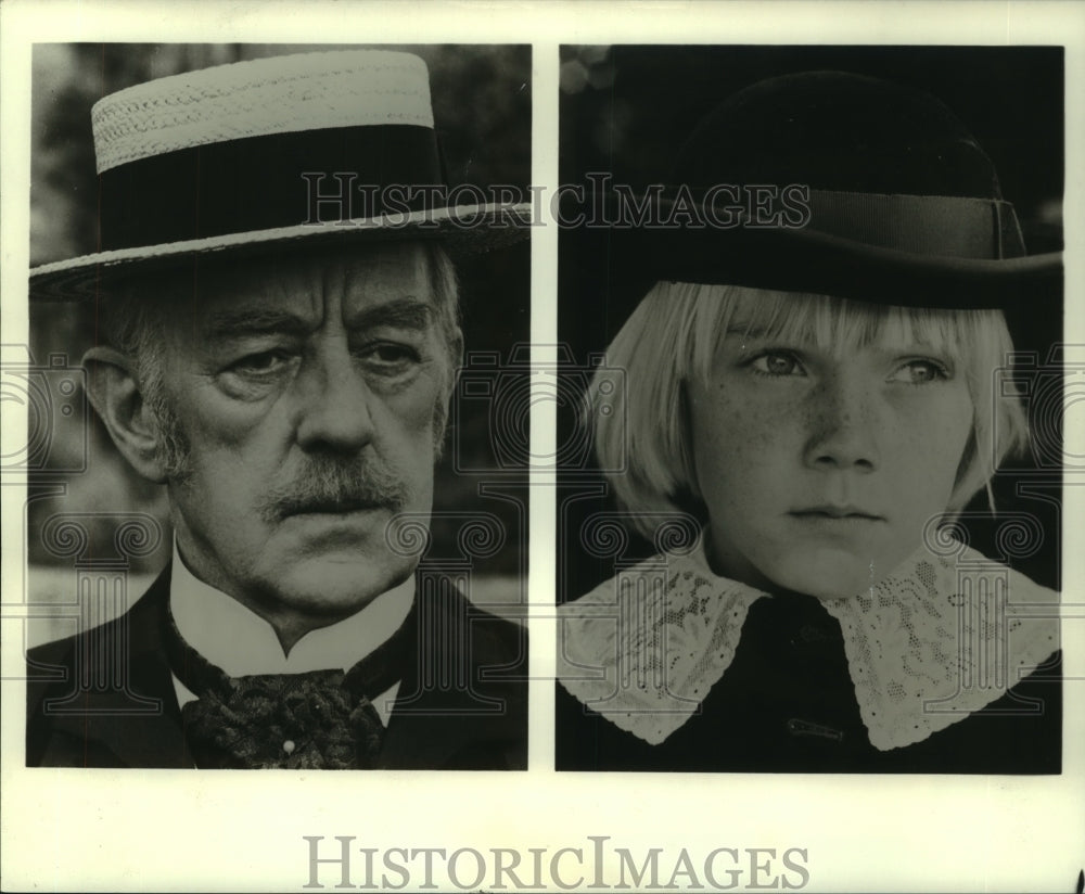 1980 Sir Alec Guinness & Ricky Schroder in "Little Lord Fauntleroy" - Historic Images
