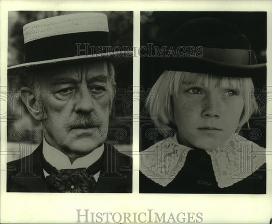 1980 Sir Alec Guinness & Ricky Schroder in "Little Lord Fauntleroy" - Historic Images