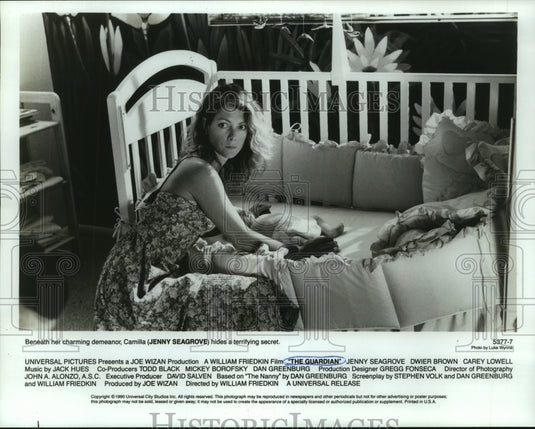 1990 Press Photo Actress Jenny Seagrove in "The Guardian" - nop30383-Historic Images