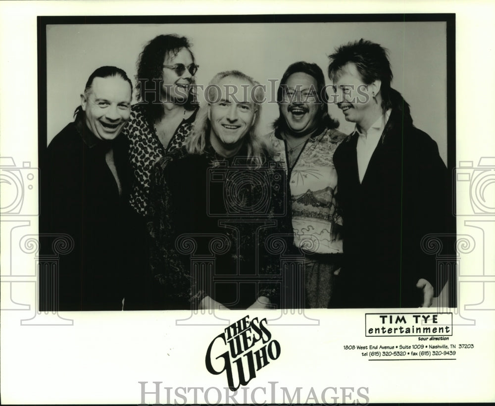 1995 The Guess Who, band members - Historic Images