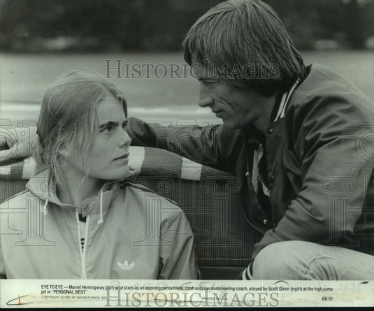 1982 Mariel Hemmingway and Scott Glenn in "Personal Best"-Historic Images