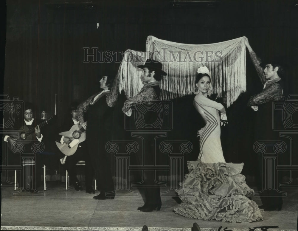 1972 Press Photo Rosario Galan, Ballet Espanol - nop30494-Historic Images