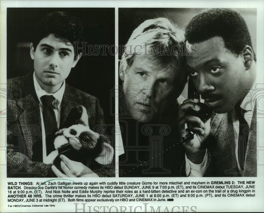 1991 Scenes from "Gremlins 2: The New Batch" and "Another 48 Hours" - Historic Images
