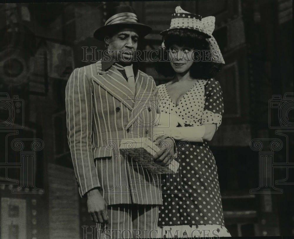 1976 Press Photo Robert Guillaume and Norma Donaldson &quot;Guys and Dolls&quot; - Historic Images