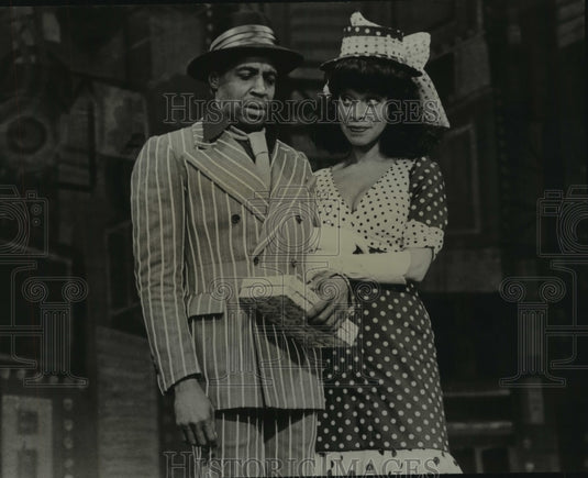 1976 Press Photo Robert Guillaume and Norma Donaldson "Guys and Dolls" - Historic Images