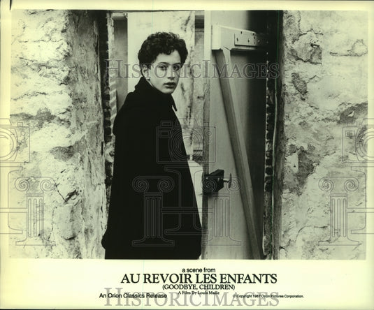 1988 Press Photo Raphael Fejto as Jean Bonnet in "Au Revoir Les Enfants" - Historic Images