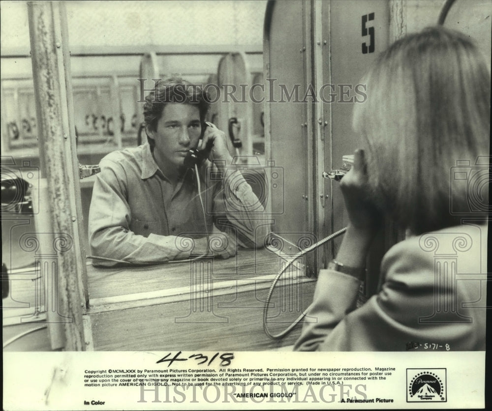 1980 Press Photo Actor Richard Gere stars in American Gigolo - nop30610 - Historic Images