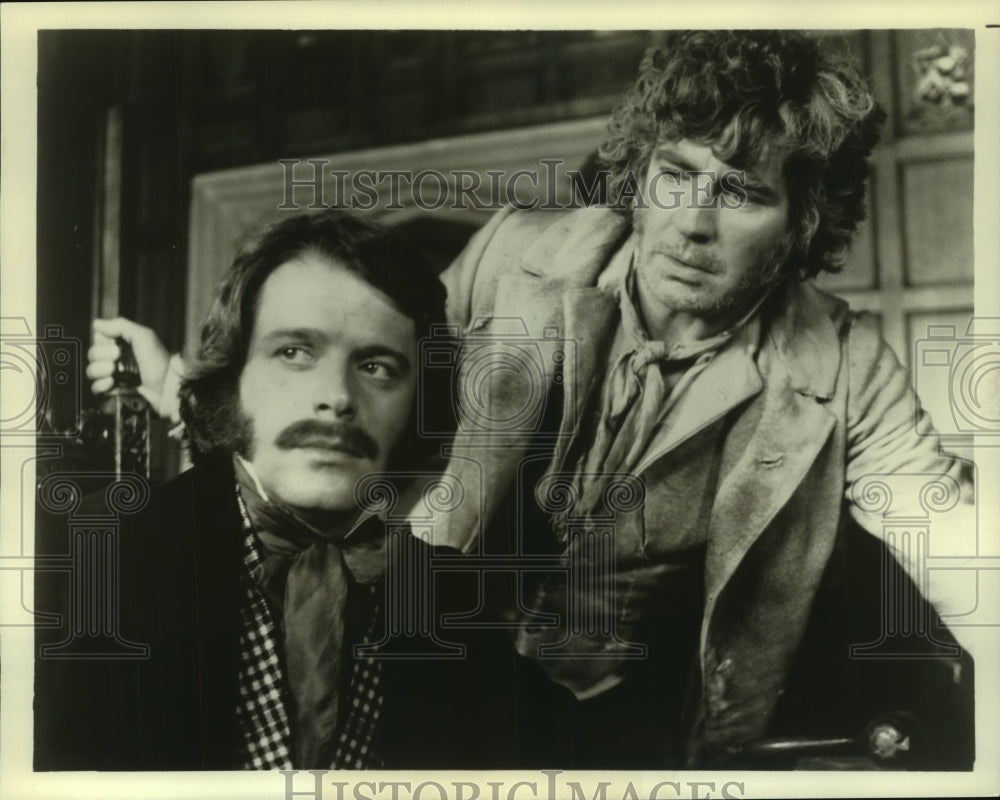 1978 Press Photo Actors Alan Bates, Jack Galloway in The Mayor of Casterbridge - Historic Images