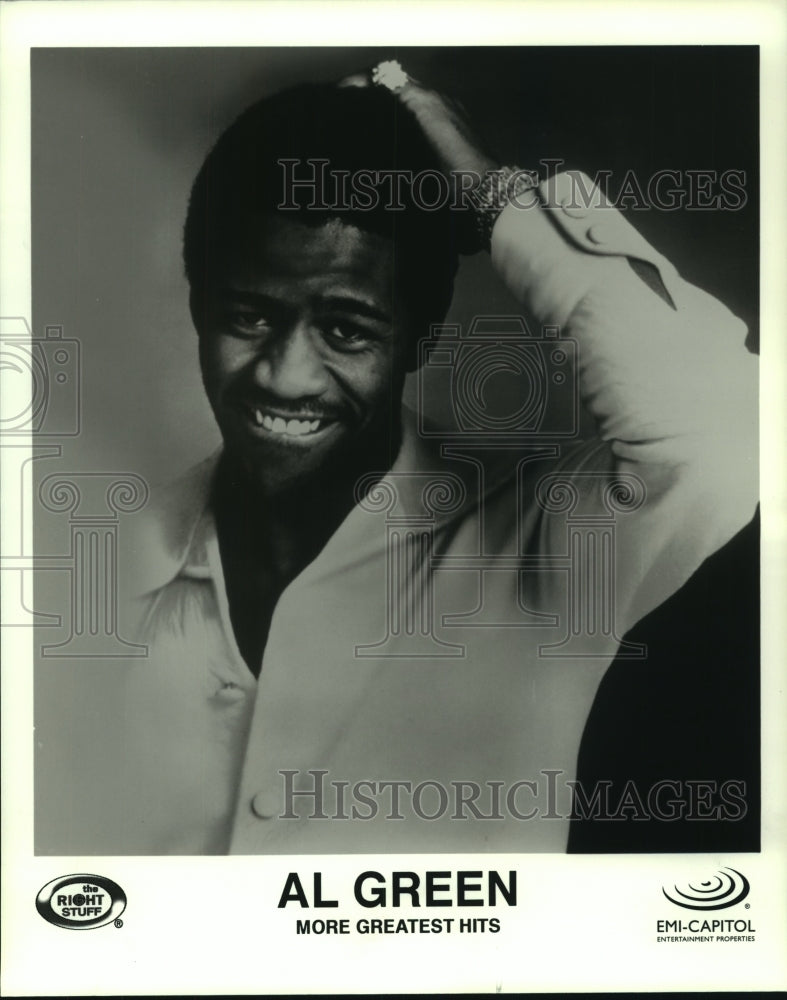 Press Photo Singer Al Green - nop30926- Historic Images