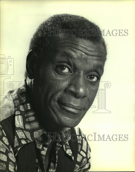 1988 Press Photo Actor Moses Gunn as George Beifus in The Contender Movie - Historic Images