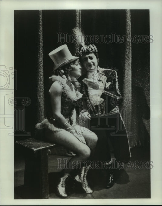1981 Press Photo Elfie Gubitzer in a scene from "The Circus Princess" - Historic Images