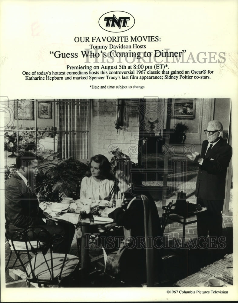 1993 Tommy Davidson Hosts the movie "Guess Who's Coming to Dinner" - Historic Images