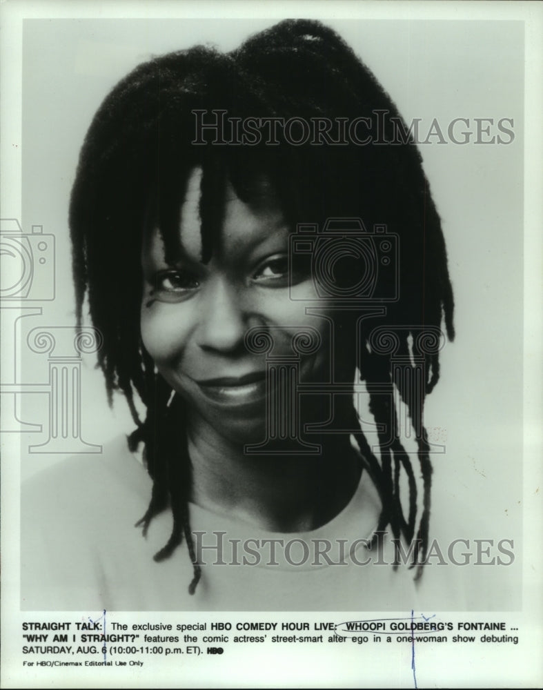 1988 HBO Comedy Hour Live: Whoopi Goldberg&#39;s Fontaine - Historic Images