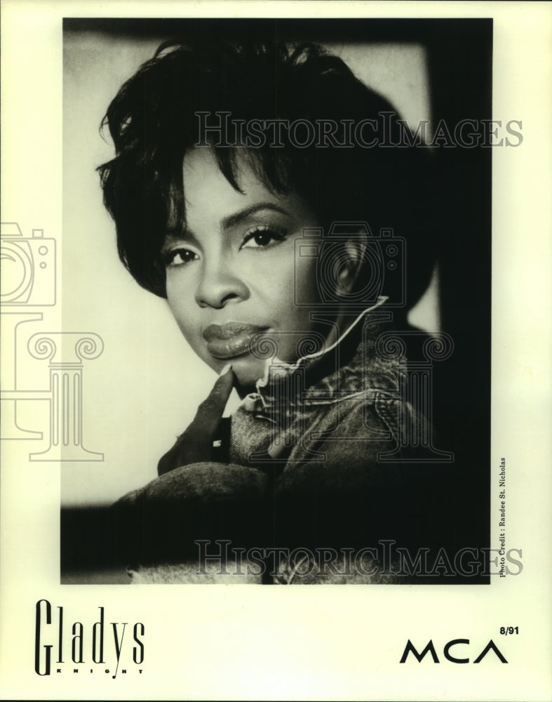 1993 Gladys Knight, MCA Recording Artist - Historic Images