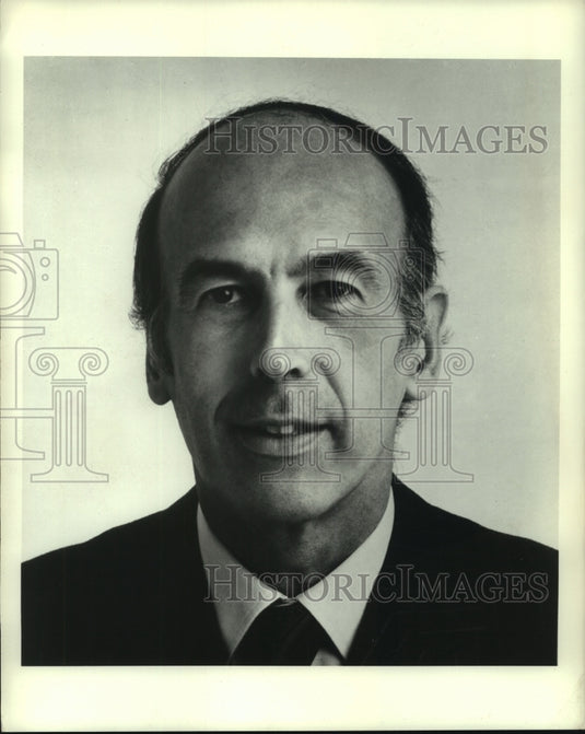 1976 Press Photo Valery Giscard Estaing, President of the French Republic - Historic Images