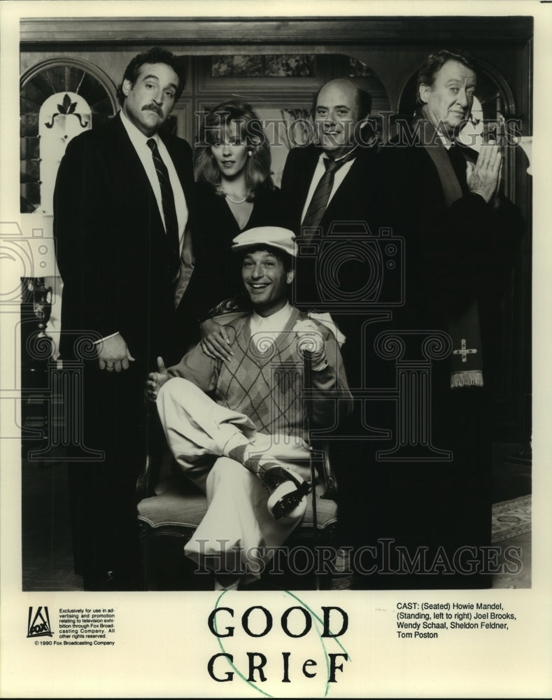 1990 Five Members of the Cast of Good Grief Movie - Historic Images