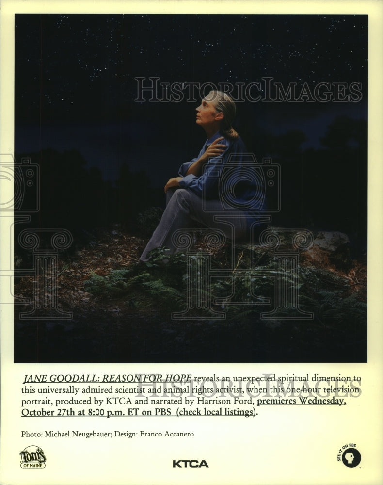 1999 Jane Goodall, Scientist and Animal Rights Activist - Historic Images