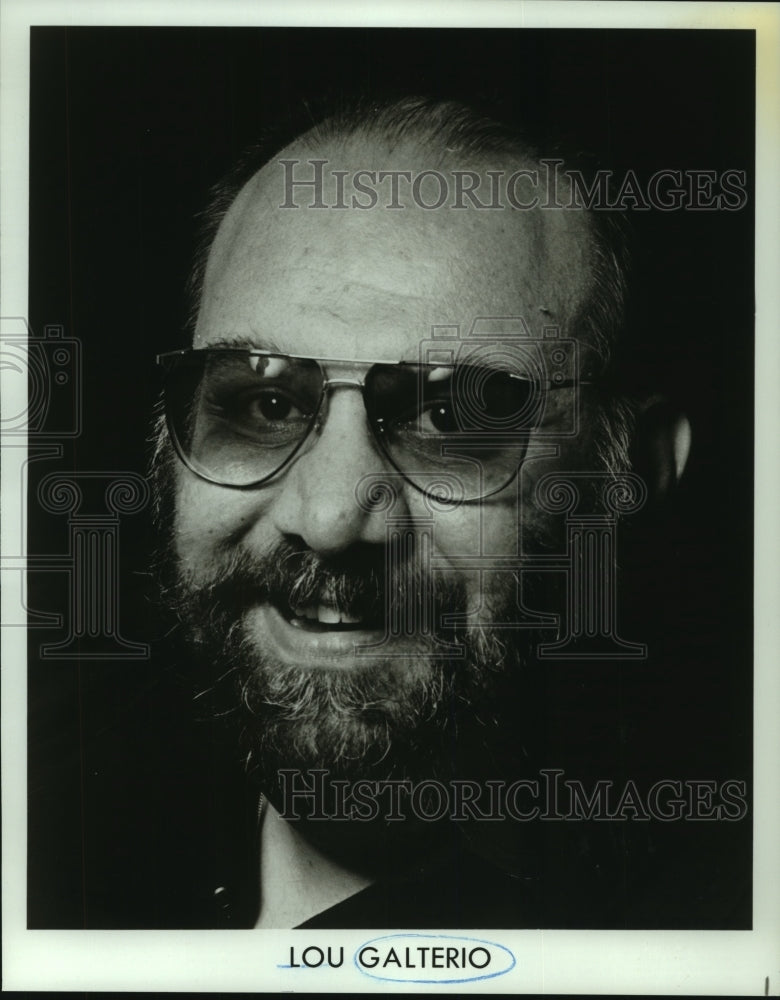 1991 Press Photo Lou Galterio, participates in New Orleans Opera production - Historic Images