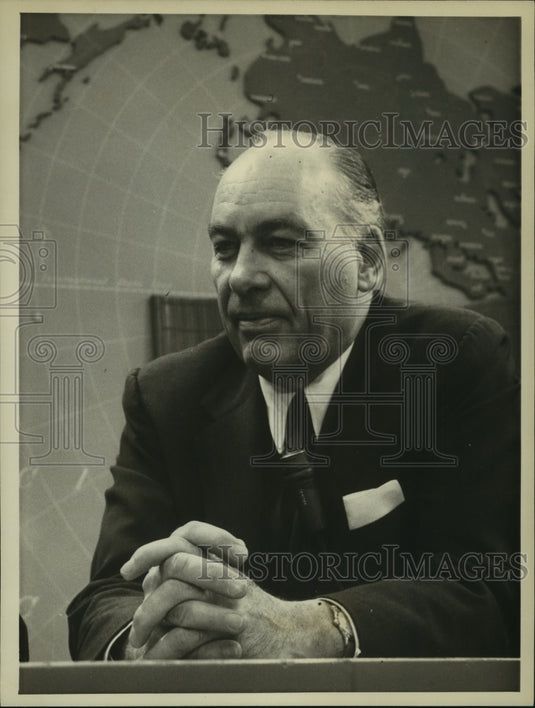 1956 Press Photo Dr. George Gallup - nop31489-Historic Images