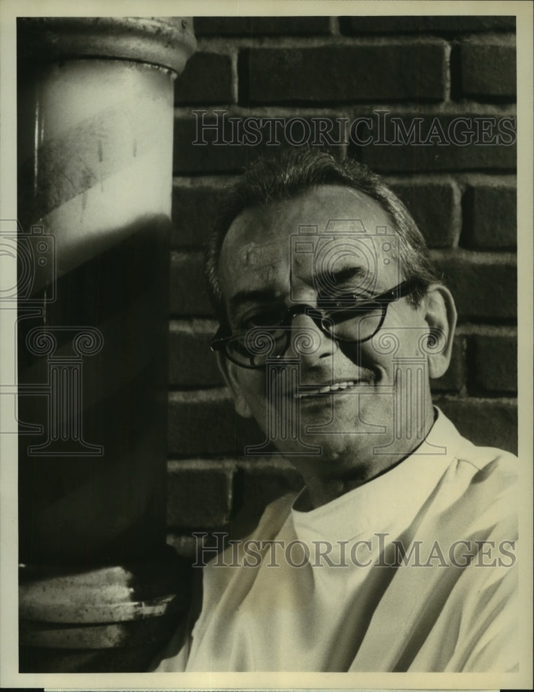 1976 Press Photo Mario Gallo in &quot;Delvecchio&quot; on CBS Television Network - Historic Images