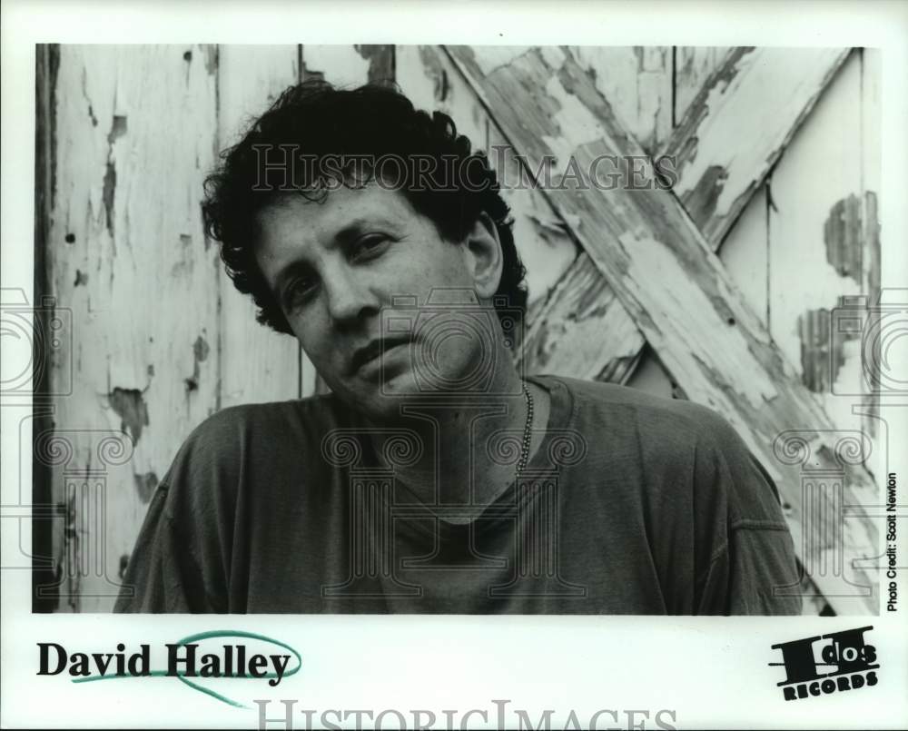 1992 Press Photo David Halley, DOS Recording Artists - nop31899-Historic Images