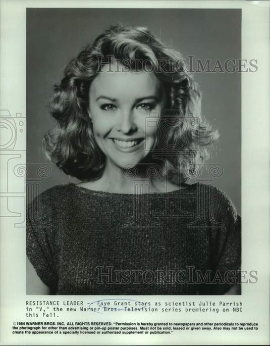 1984 Press Photo aye Grant stars as scientist Julie Parrish in "V" - nop32516-Historic Images