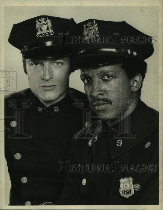 1978 Press Photo Actors Perry King, Dorian Harewood in "Foster and Laurie"-Historic Images