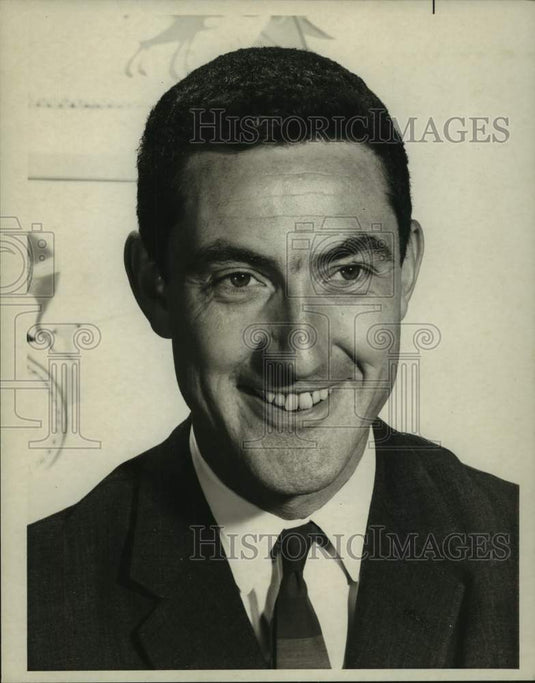 1965 Press Photo Dr. Albert Hibbs, Host of NBC-TV's "Exploring" - Historic Images